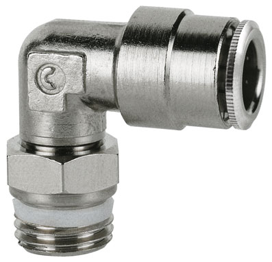 12mm OD x 1/2" BSP MALE STUD ELBOW - S6520 12 1/2